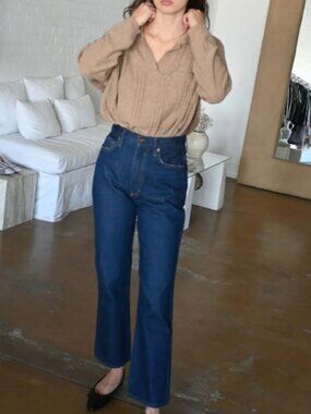 Agolde Pinch Waist Kick Flare Jeans in Radio NEW
